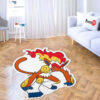 Pokemon Infernape Shaped Rug Custom Anime Mats Room Decor Quality Carpets