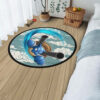 Pokemon Blastoise Round Rug Custom Anime Room Mats