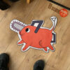 Chainsaw Dog Shaped Rug Custom Decor For Room Mat Quality Carpet