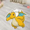 Dragonite Shaped Rug Pokemon Anime Mats Room Decor