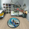 Pokemon Blastoise Round Rug Custom Anime Room Mats