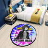 Kyouka Jirou Round Rug Custom Tie Dye Style Anime Room Mats