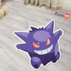 Pokemon Gengar Shaped Rug Custom Anime Mats Room Decor Quality Carpets