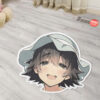 Mayuri Shiina Shaped Rug Custom Anime Mats Room Decor Quality Carpets