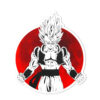 Dragon Ball Gogeta Shaped Rug Custom Anime Room Decor