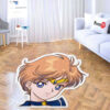 Sailor Uranus Shaped Rug Custom Sailor Moon Anime Room Decor