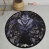 Ryuk Poster Style Round Rug Custom Anime Room Mats