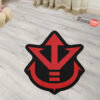 Dragon Ball Vegeta Symbol Shaped Rugs Custom For Room Decor Mat Quality Carpet