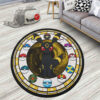 Pokemon Umbreon Round Rug Custom Anime Room Mats