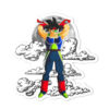 Dragon Ball Bardock Shaped Rug Custom Moon Clouds Anime Room Decor