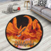 Kurama Round Rug Custom Anime Room Mats