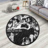 Obanai Iguro Manga Round Rug Custom Anime Room Mats