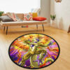 Dragon Ball Frieza Skill Round Rug Custom Anime Room Mats