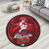 Rias Gremory Round Rug Custom High School DxD Anime Room Mats