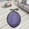 Awa Awa Shaped Rug Custom Devil Fruit Anime Room Decor