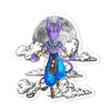 Dragon Ball Beerus Shaped Rug Custom Moon Clouds Anime Room Decor