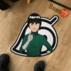 Rock Lee Shaped Rugs Custom Symbol Anime Room Mats