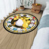 Pokemon Ampharos Round Rug Custom Anime Room Mats