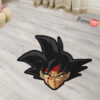 Dragon Ball Bardock Shaped Rugs Custom Anime Room Mats