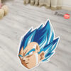 Dragon Ball Vegeta SSJ Shaped Rugs Custom Anime Room Mats