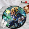 Dragon Ball Vegeta SSJ Skill Round Rug Custom Anime Room Mats