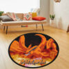 Kurama Round Rug Custom Anime Room Mats