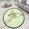 Pokemon Flygon Round Rug Custom Anime Rug Floor Mats