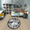 Akaza Manga Round Rug Custom Anime Room Mats