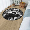 Obanai Iguro Manga Round Rug Custom Anime Room Mats