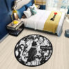 Shinobu Kochou Manga Round Rug Custom Anime Room Mats