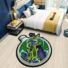 Dragon Ball Cell Shaped Rug Custom Anime Room Decor