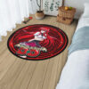 Rias Gremory Round Rug Custom High School DxD Anime Room Mats