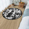 Shinobu Kochou Manga Round Rug Custom Anime Room Mats