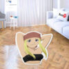 Winry Rockbell Shaped Rugs Custom Anime Fullmetal Alchemist Room Mats