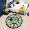 Pokemon Tyranitar Round Rug Custom Anime Room Mats