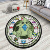 Pokemon Tyranitar Round Rug Custom Anime Room Mats