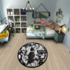 Shinobu Kochou Manga Round Rug Custom Anime Room Mats