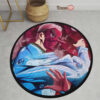 Sakonji Urokodaki Round Rug Custom Anime Room Mats