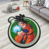 Dragon Ball Goku Shaped Rug Custom Anime Room Decor