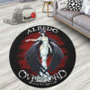 Albedo Round Rug Custom Overlord Anime Room Mats