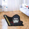 Kisame Shaped Rugs Custom Anime Room Mats