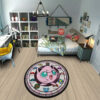 Pokemon Jigglypuff Round Rug Custom Anime Room Mats