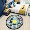 Pokemon Squirtle Round Rug Custom Anime Room Mats