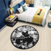 Tengen Uzui Manga Round Rug Custom Anime Room Mats