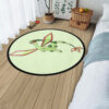 Pokemon Flygon Round Rug Custom Anime Rug Floor Mats