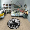 Tengen Uzui Manga Round Rug Custom Anime Room Mats