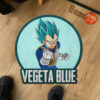 Dragon Ball Vegeta Blue Shaped Rug Custom Anime Room Mats