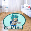 Dragon Ball Vegeta Blue Shaped Rug Custom Anime Room Mats