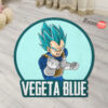 Dragon Ball Vegeta Blue Shaped Rug Custom Anime Room Mats