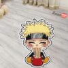 Eat Ramen Shaped Rug Custom Anime Room Decor Mat Quality Carpet